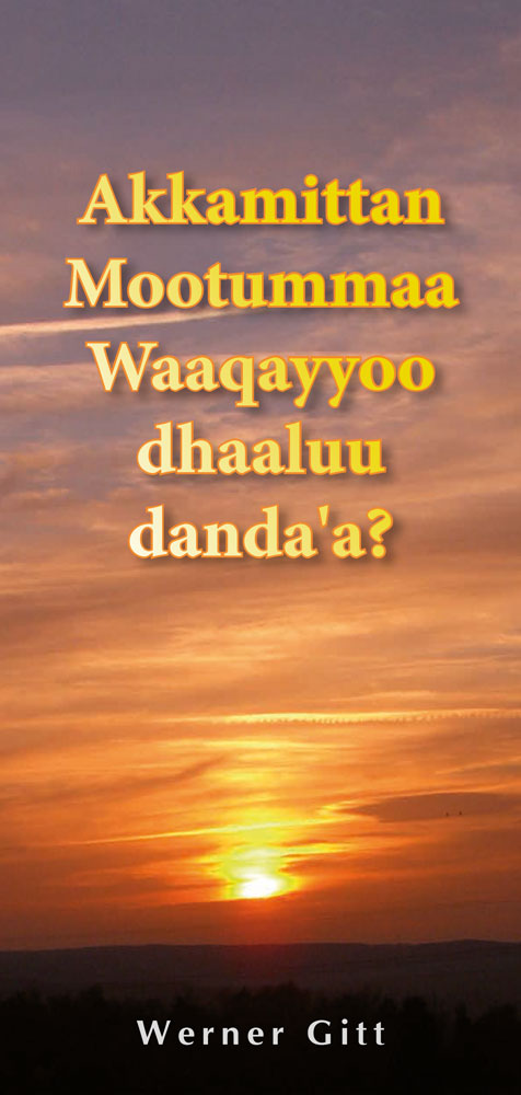 Oromo: How can I get to Heaven?