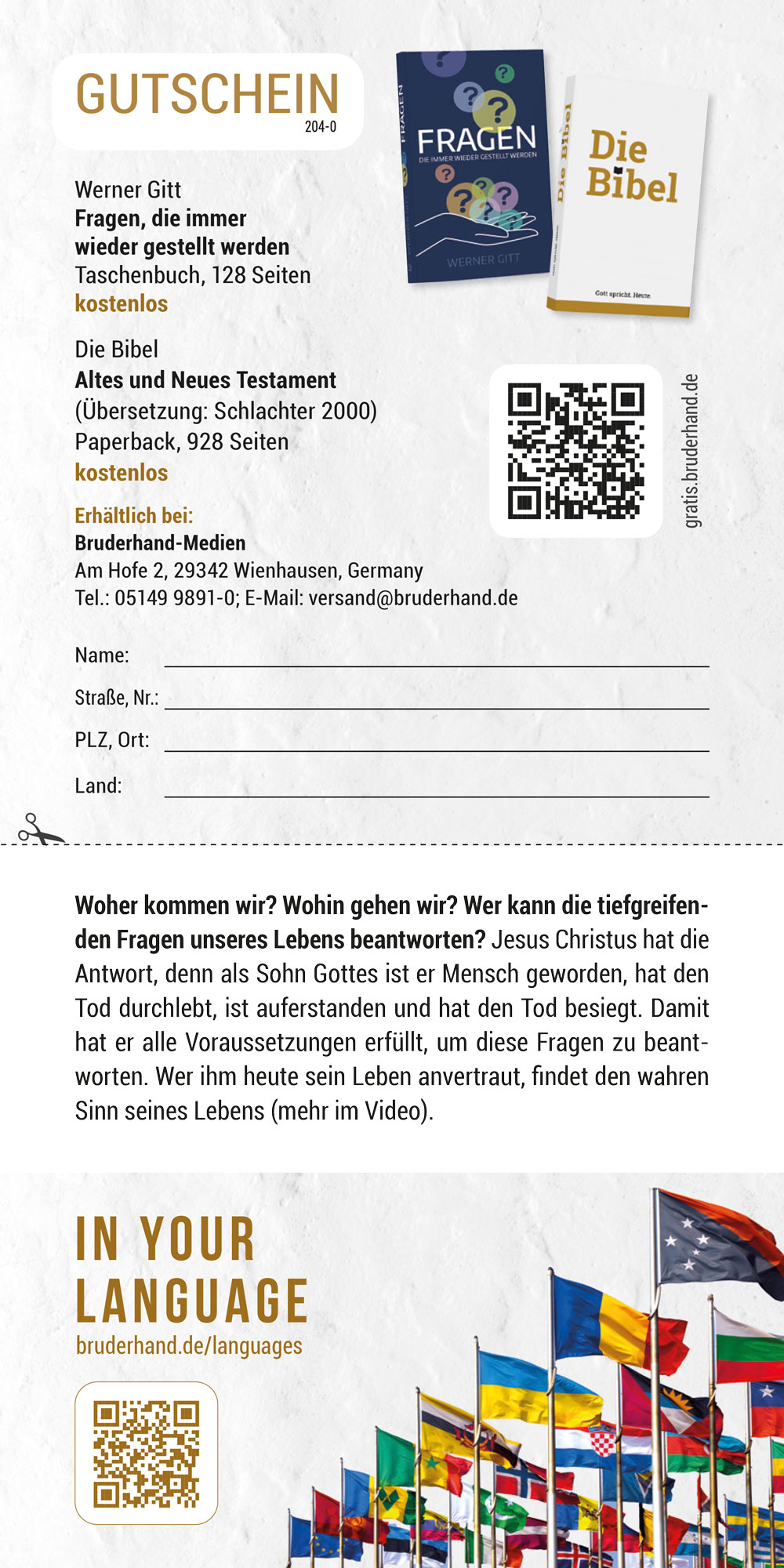 Kann ich leben, wenn ich sterbe?