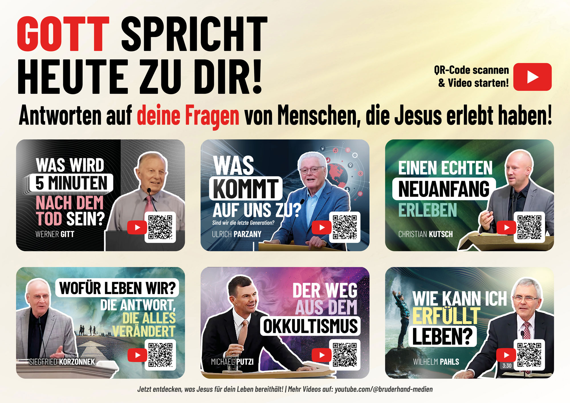 Gott spricht heute zu dir!