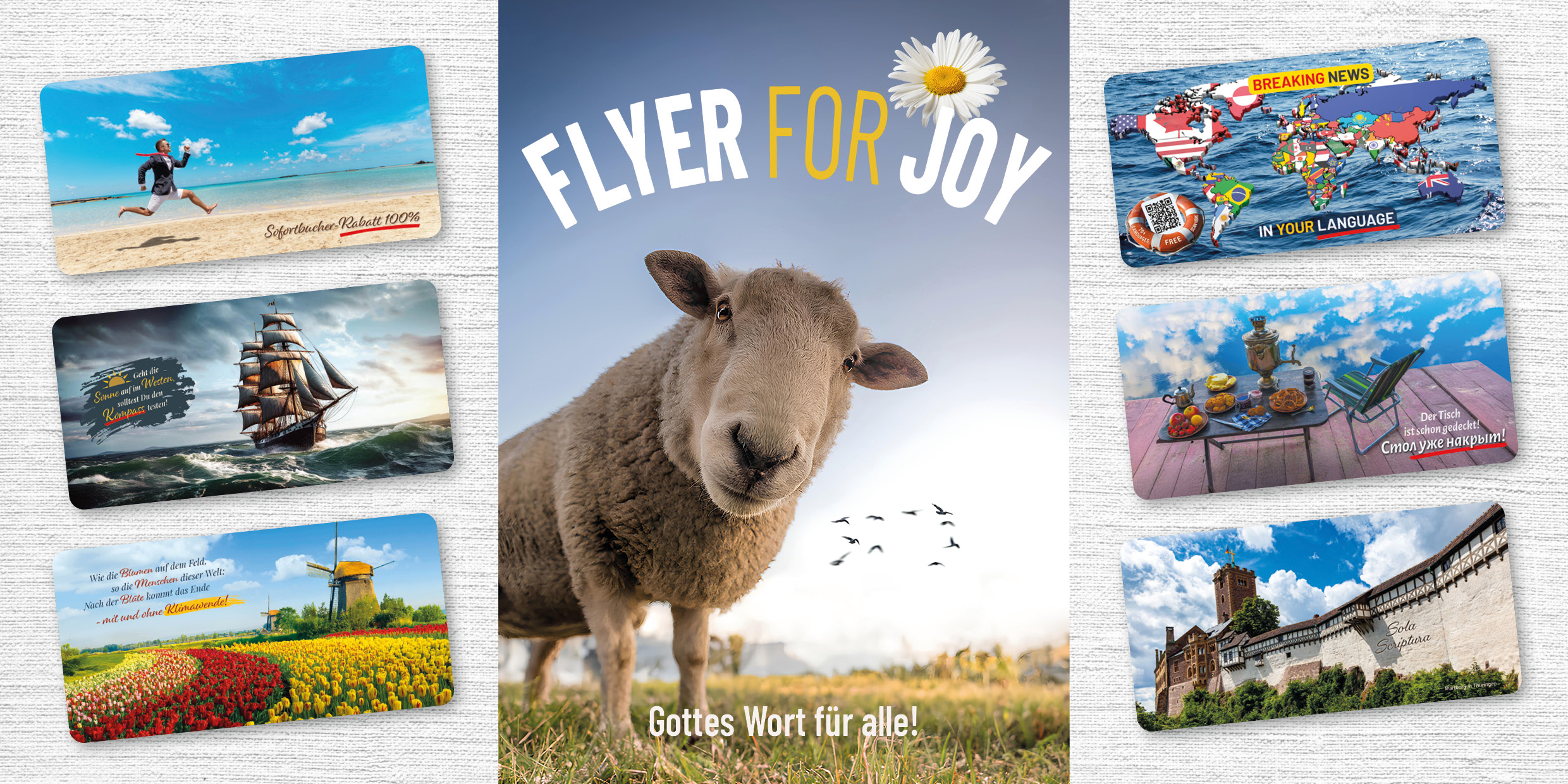 Flyer for Joy - Prospekt