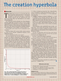 The creation hyperbola